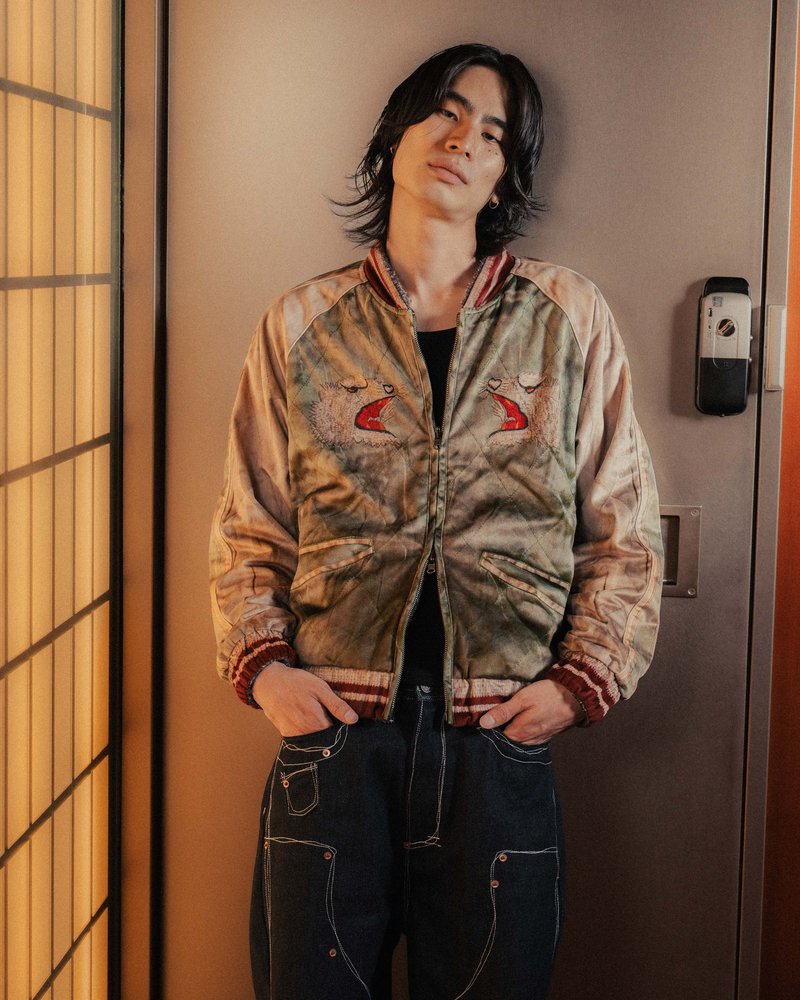 TROMPE L'OEIL REVERSIBLE SUKA JACKET -ONE COLOR-