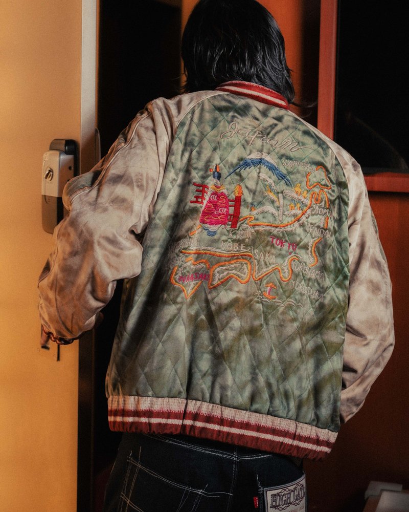 TROMPE L'OEIL REVERSIBLE SUKA JACKET -ONE COLOR-