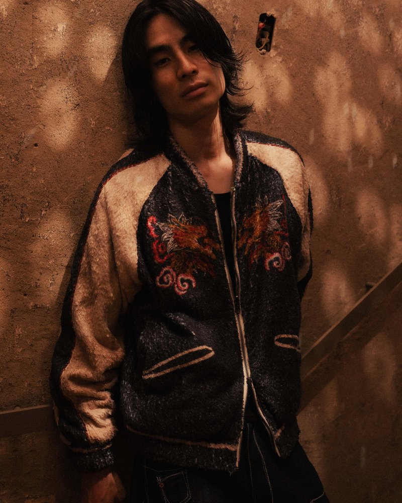 TROMPE L'OEIL REVERSIBLE SUKA JACKET -ONE COLOR-