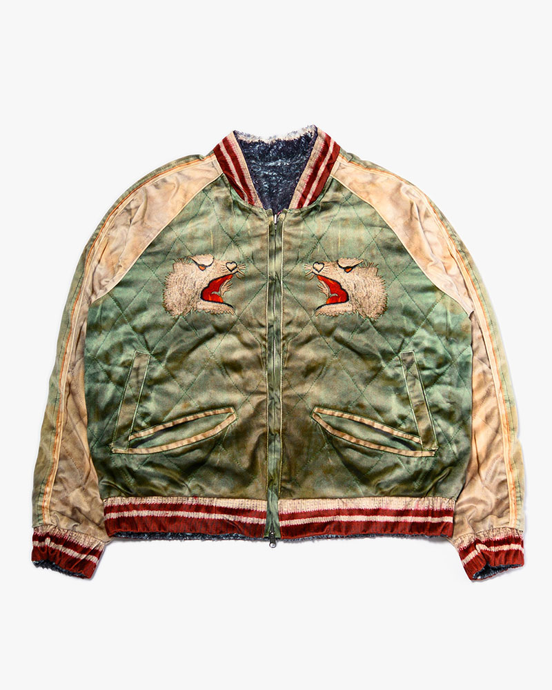 TROMPE L'OEIL REVERSIBLE SUKA JACKET -ONE COLOR-