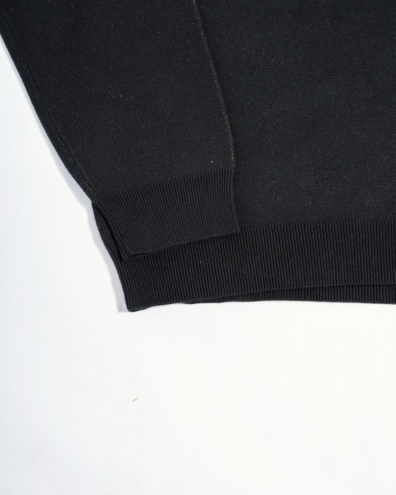 DEFORMED TIGER KNIT -BLACK-