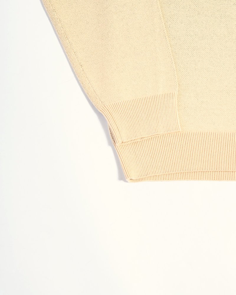 DEFORMED TIGER KNIT -OFF WHITE-
