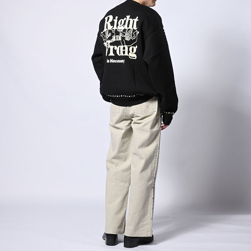 SPIDER STUDS PANTS -3.COLOR-