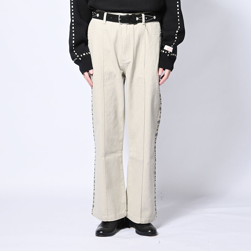 SPIDER STUDS PANTS -3.COLOR-