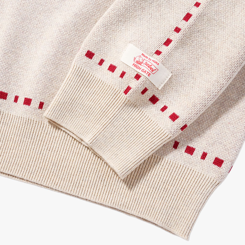 RIGHT & WRONG CREW KNIT -3.COLOR-