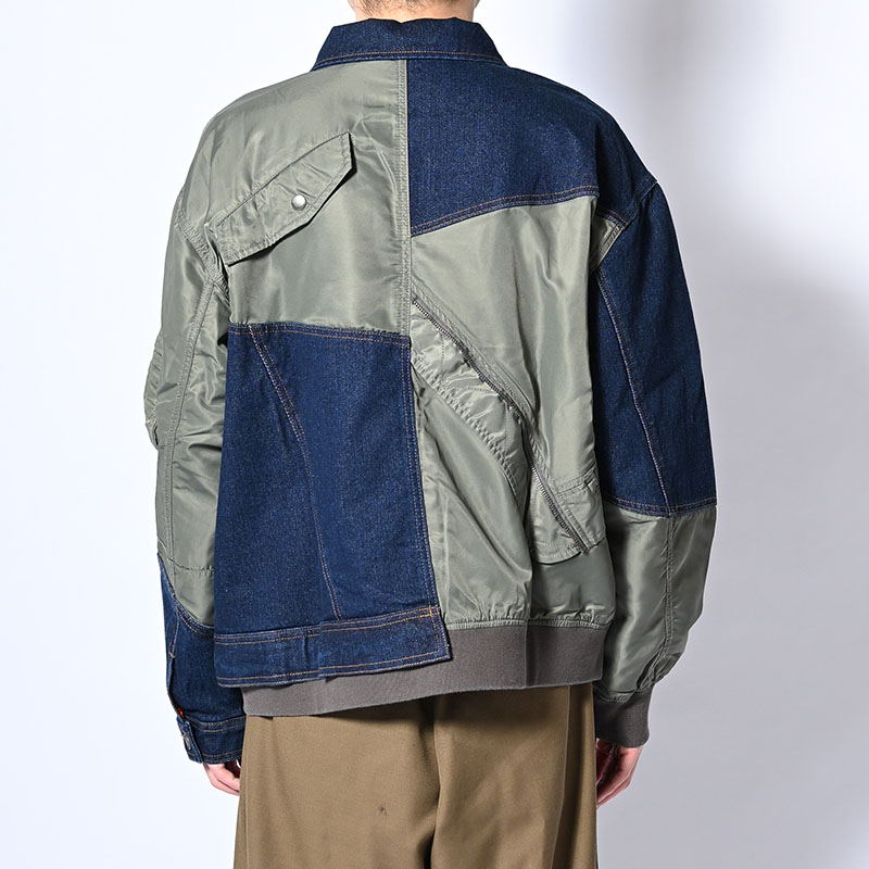 REBUILD MA-1 TRUCKER JACKET -3.COLOR-