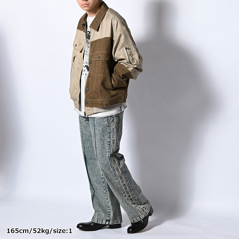 REBUILD MA-1 TRUCKER JACKET -3.COLOR-