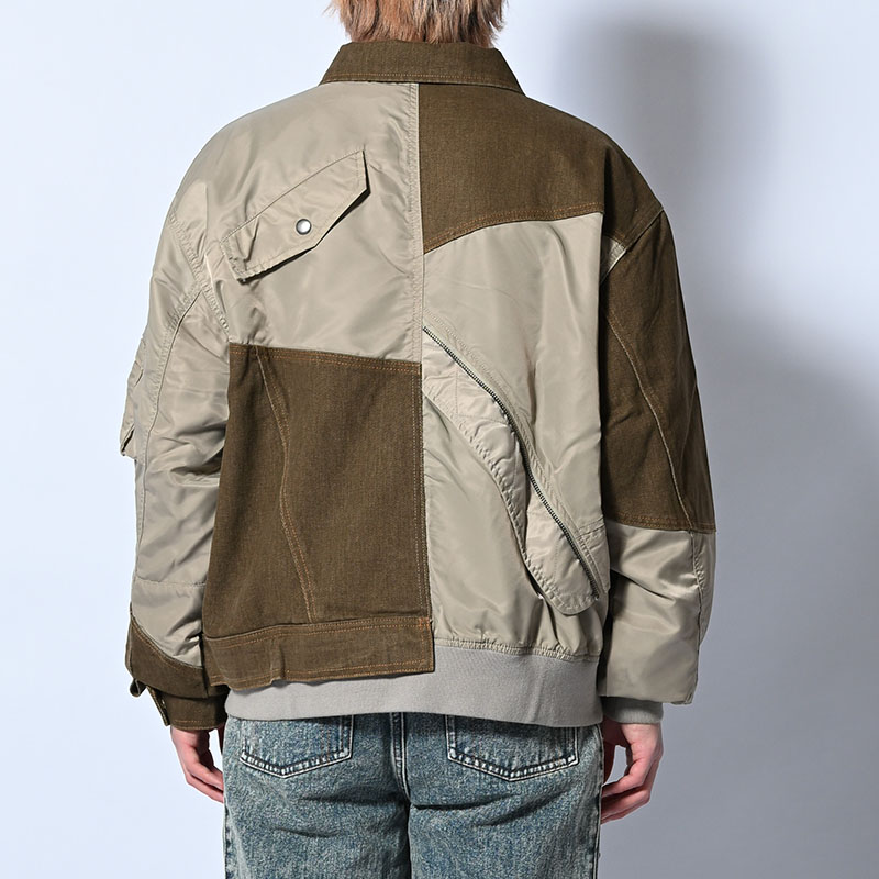 REBUILD MA-1 TRUCKER JACKET -3.COLOR-
