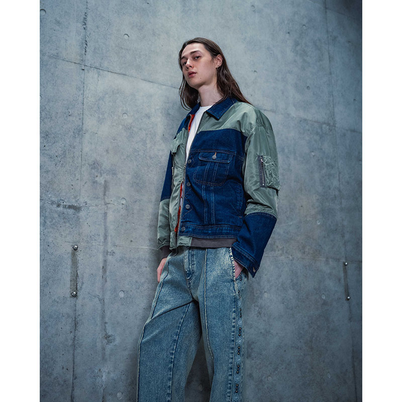 REBUILD MA-1 TRUCKER JACKET -3.COLOR-