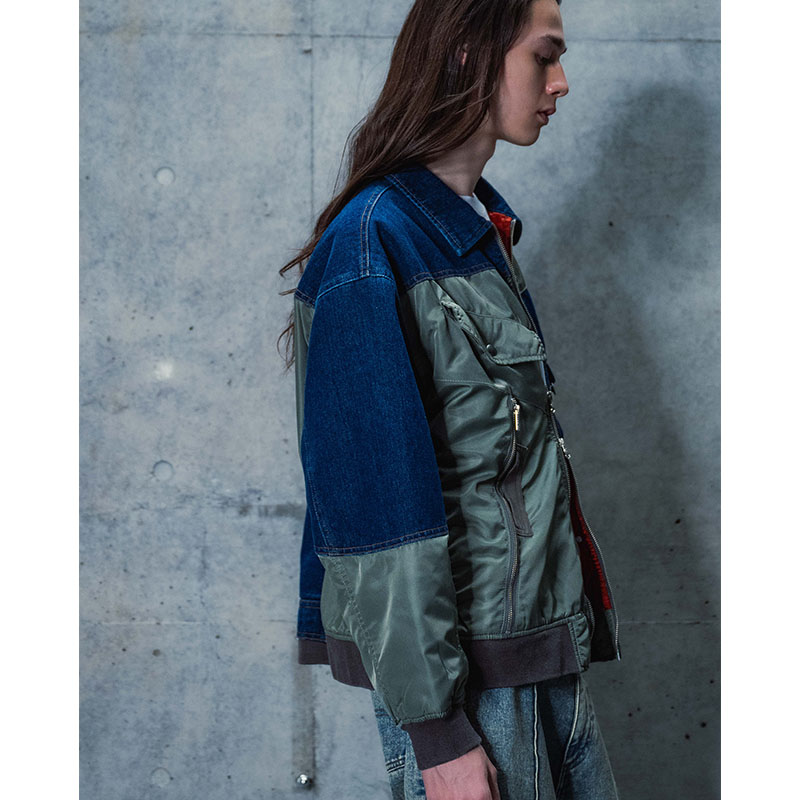 REBUILD MA-1 TRUCKER JACKET -3.COLOR-