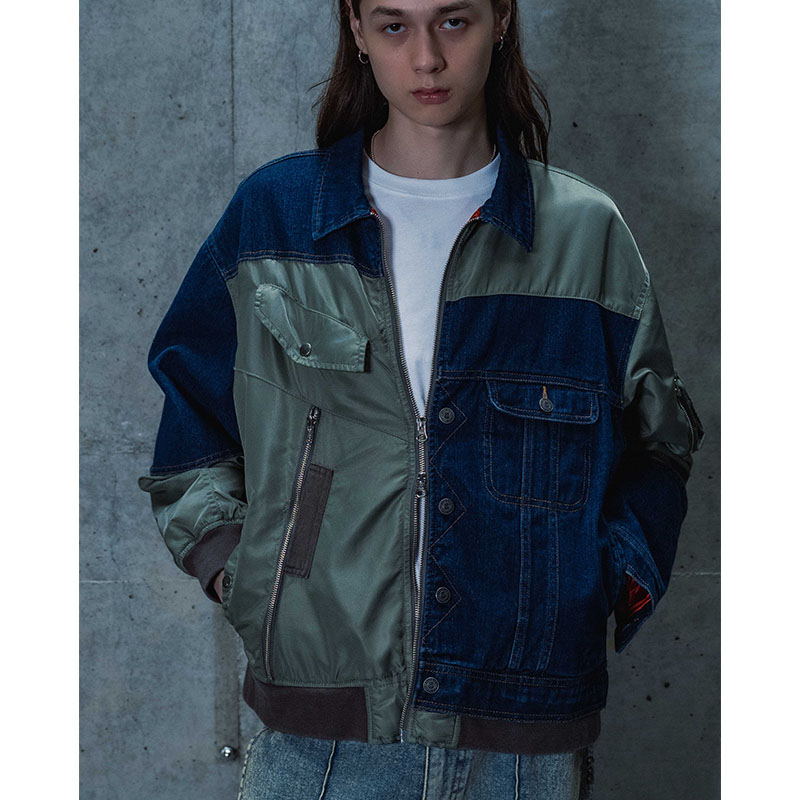 REBUILD MA-1 TRUCKER JACKET -3.COLOR-