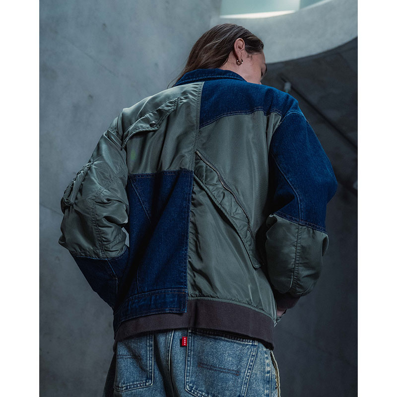 REBUILD MA-1 TRUCKER JACKET -3.COLOR-