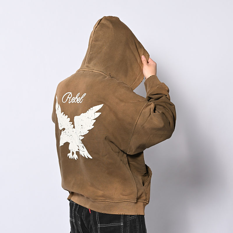 FADE SUKA ZIP HOODIE -2.COLOR-