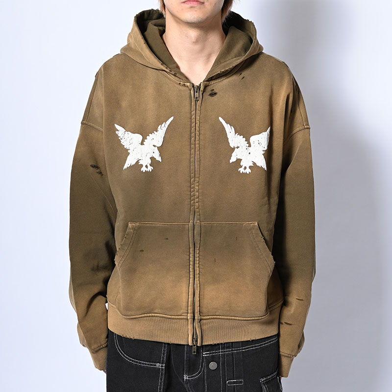 FADE SUKA ZIP HOODIE -2.COLOR-