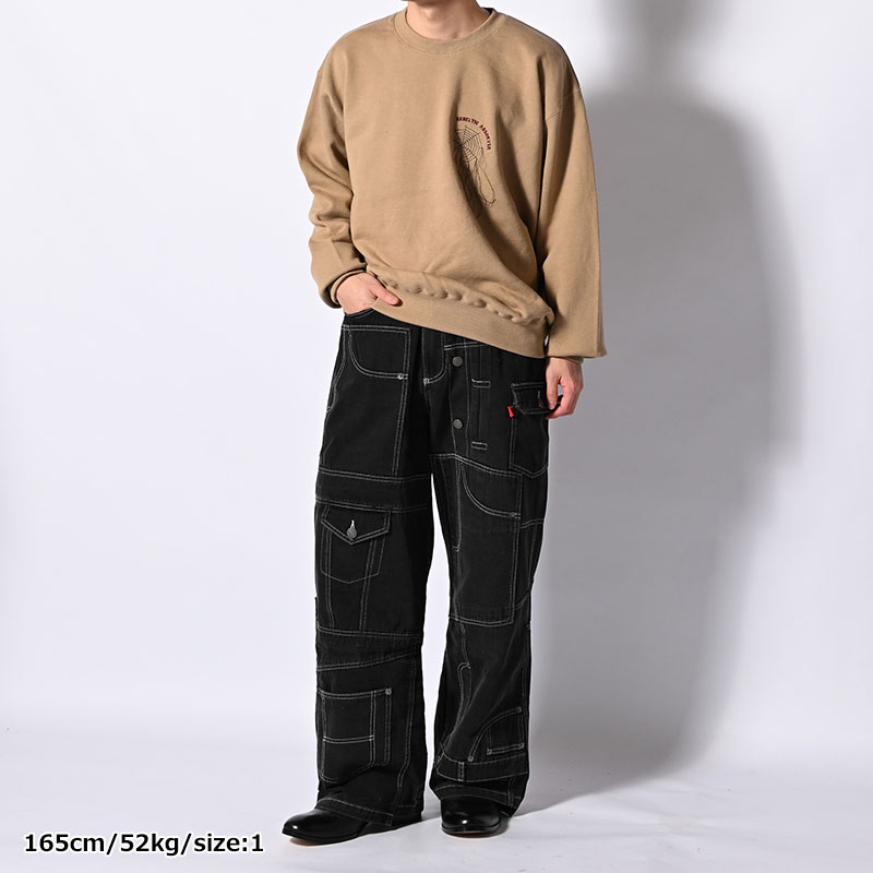 SPIDER SOUVENIR SWEAT -3.COLOR-