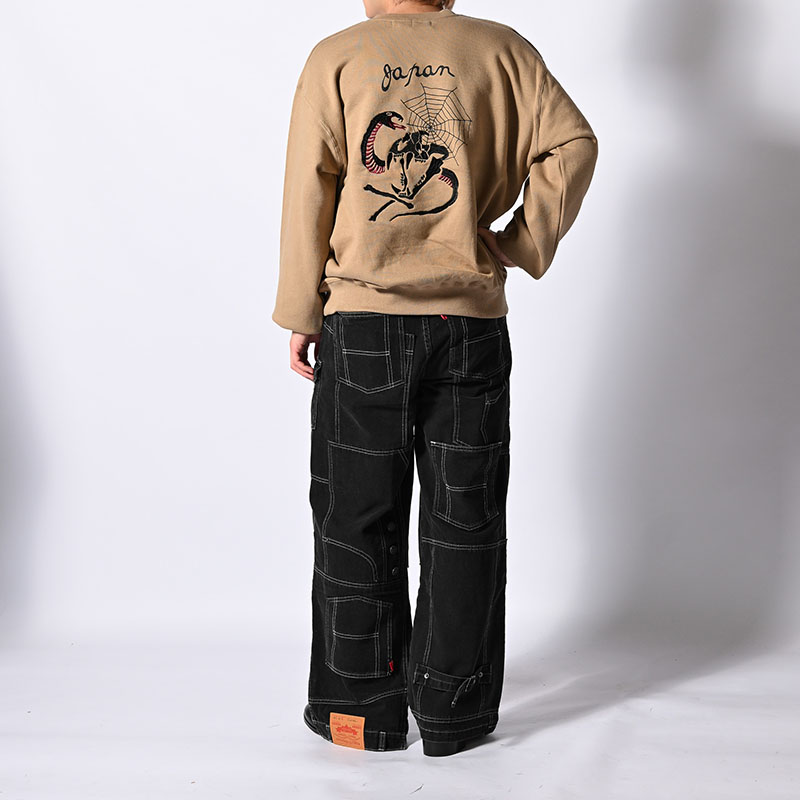 SPIDER SOUVENIR SWEAT -3.COLOR-