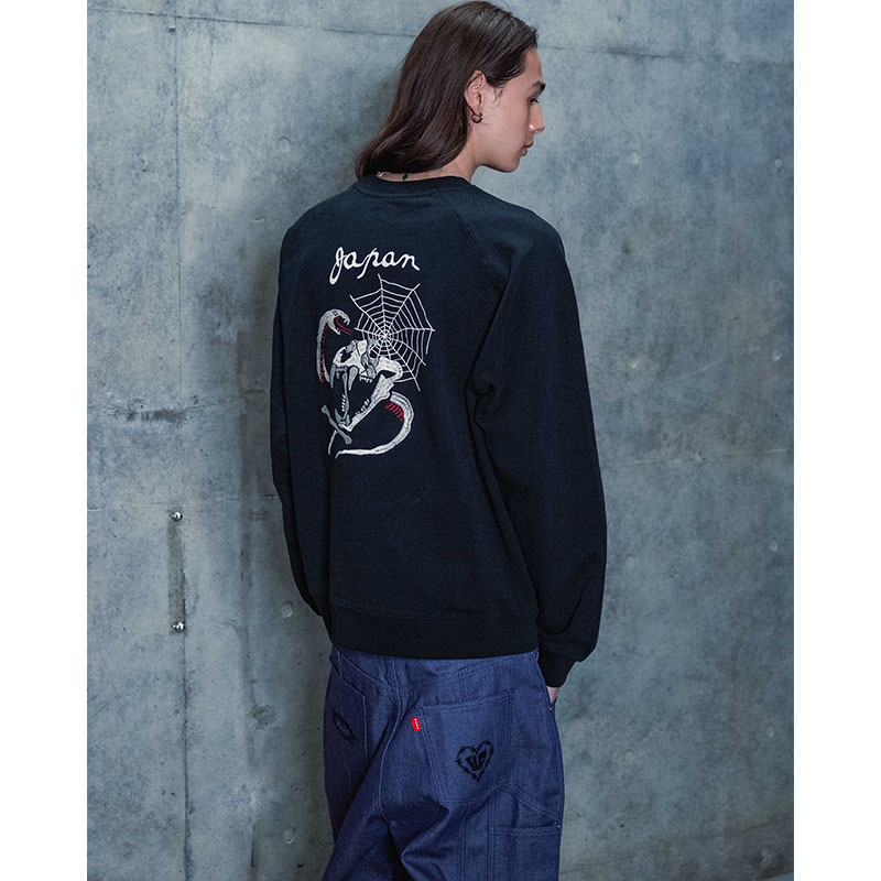SPIDER SOUVENIR SWEAT -3.COLOR-