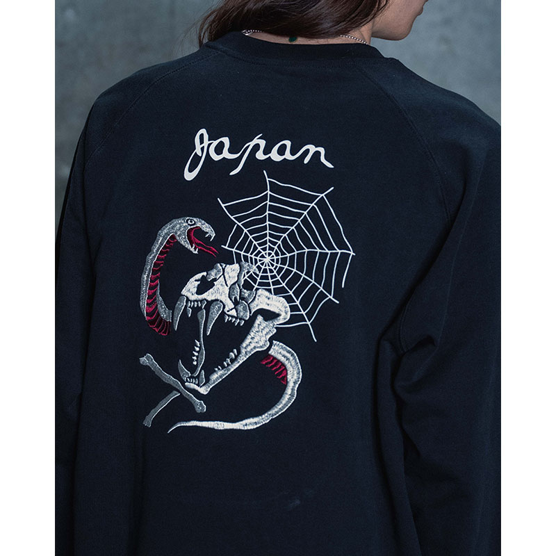 SPIDER SOUVENIR SWEAT -3.COLOR-