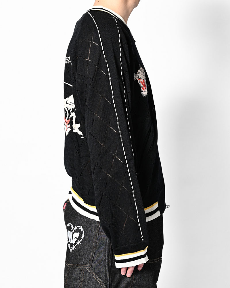 KNIT SUKAJAN -BLACK-