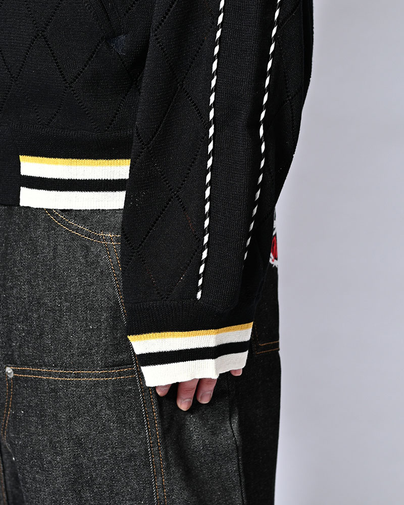 KNIT SUKAJAN -BLACK-