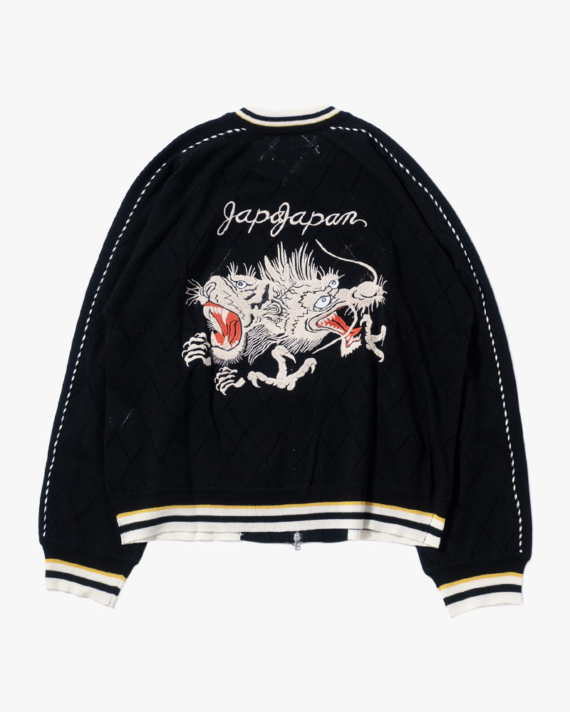 KNIT SUKAJAN -BLACK-