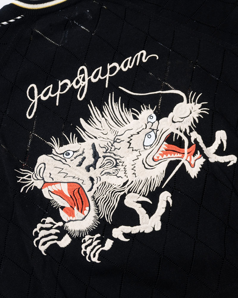 KNIT SUKAJAN -BLACK-