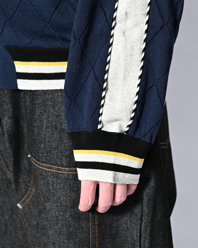 KNIT SUKAJAN -NAVY-
