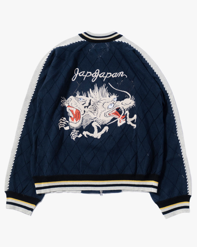 KNIT SUKAJAN -NAVY-