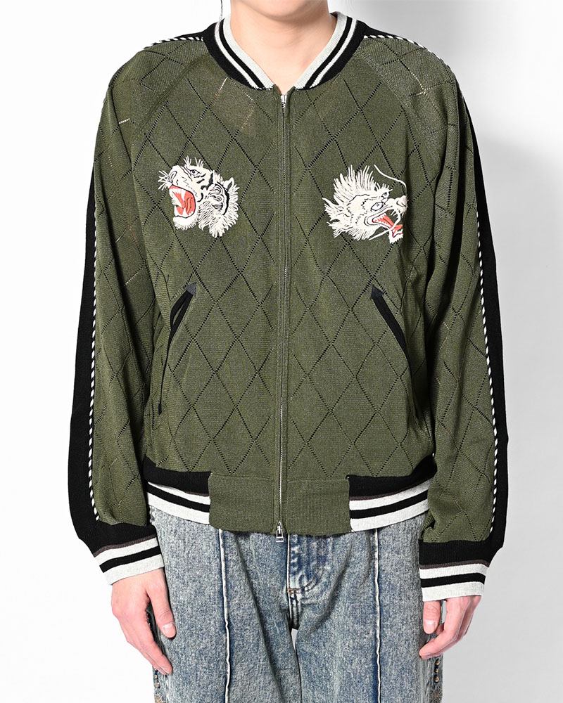 KNIT SUKAJAN -GREEN-