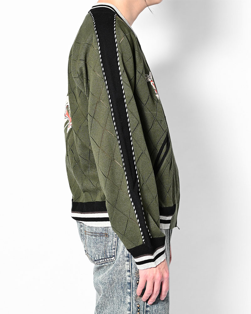 KNIT SUKAJAN -GREEN-