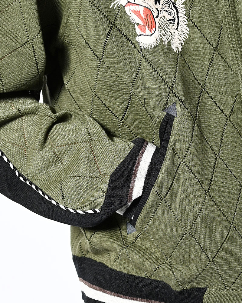 KNIT SUKAJAN -GREEN-