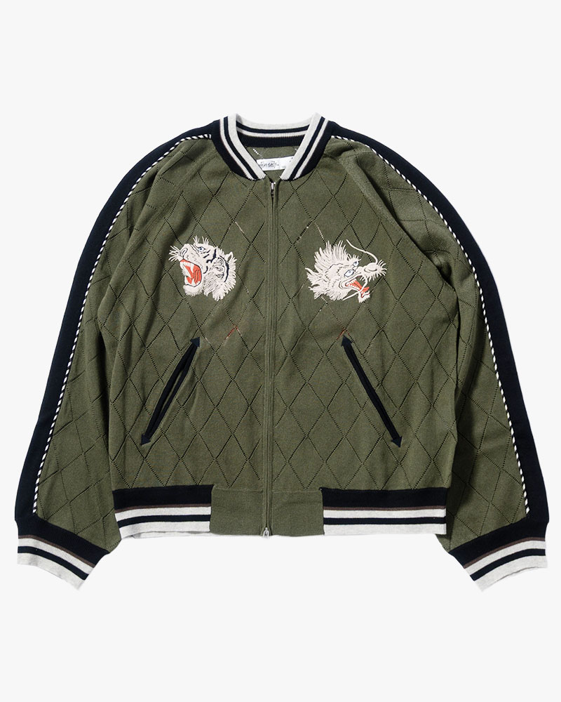 KNIT SUKAJAN -GREEN-