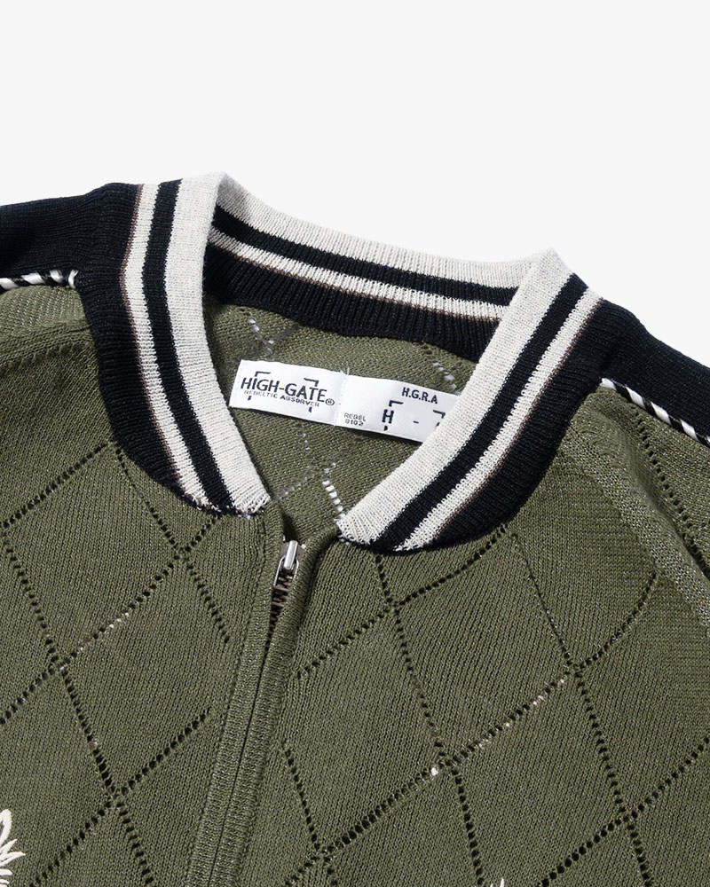 KNIT SUKAJAN -GREEN-