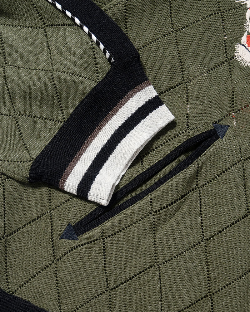 KNIT SUKAJAN -GREEN-