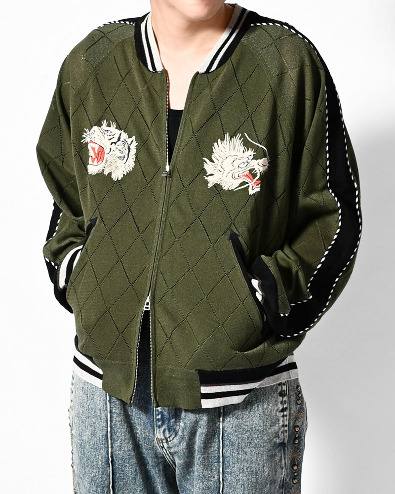 KNIT SUKAJAN -GREEN-