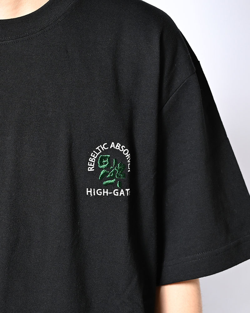 SLICES TIGER TEE -BLACK-