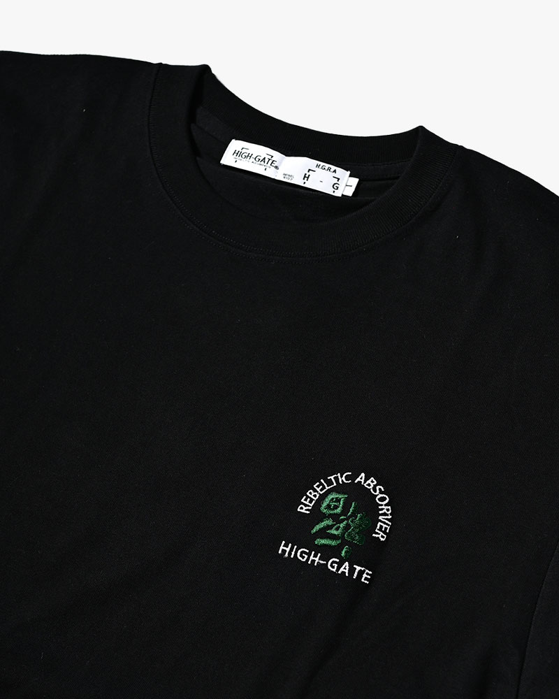 SLICES TIGER TEE -BLACK-