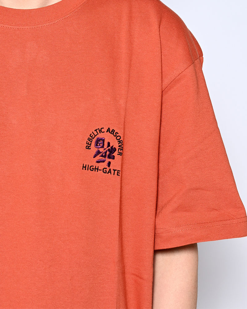 SLICES TIGER TEE -ORANGE-