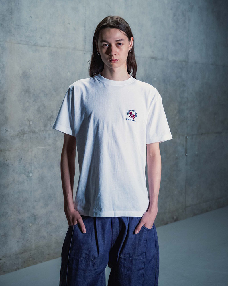 SLICES TIGER TEE -WHITE-