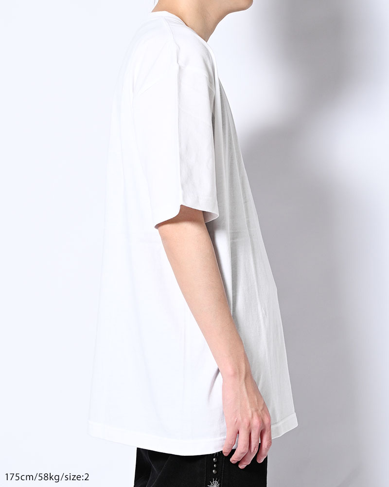 SLICES TIGER TEE -WHITE-