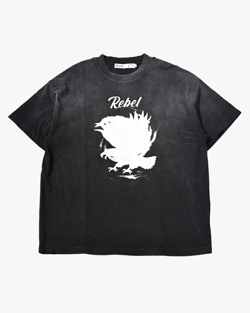 BLURRY SUKA TEE -BLACK-