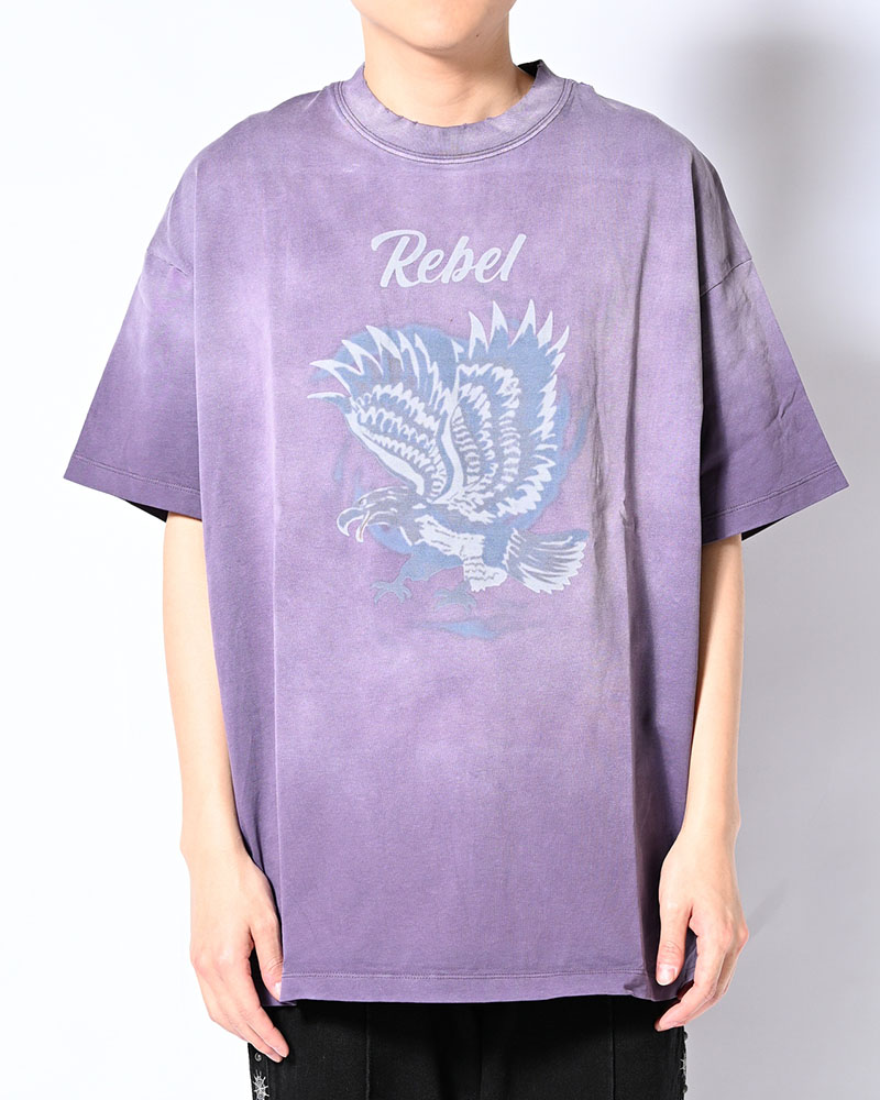 BLURRY SUKA TEE -PURPLE-