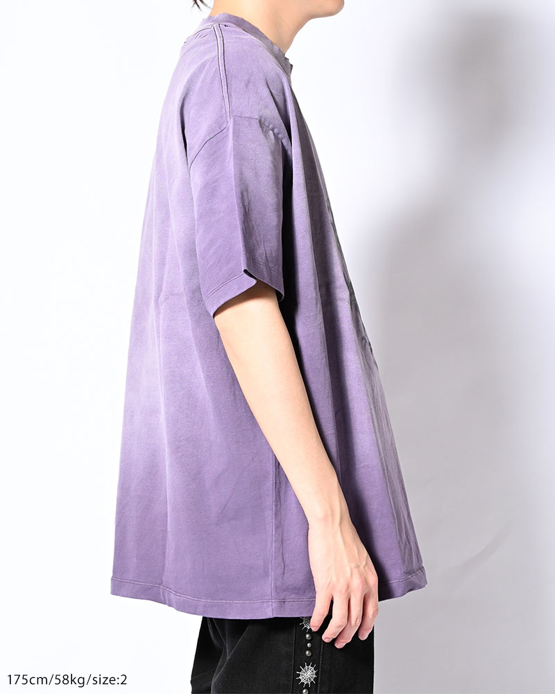 BLURRY SUKA TEE -PURPLE-