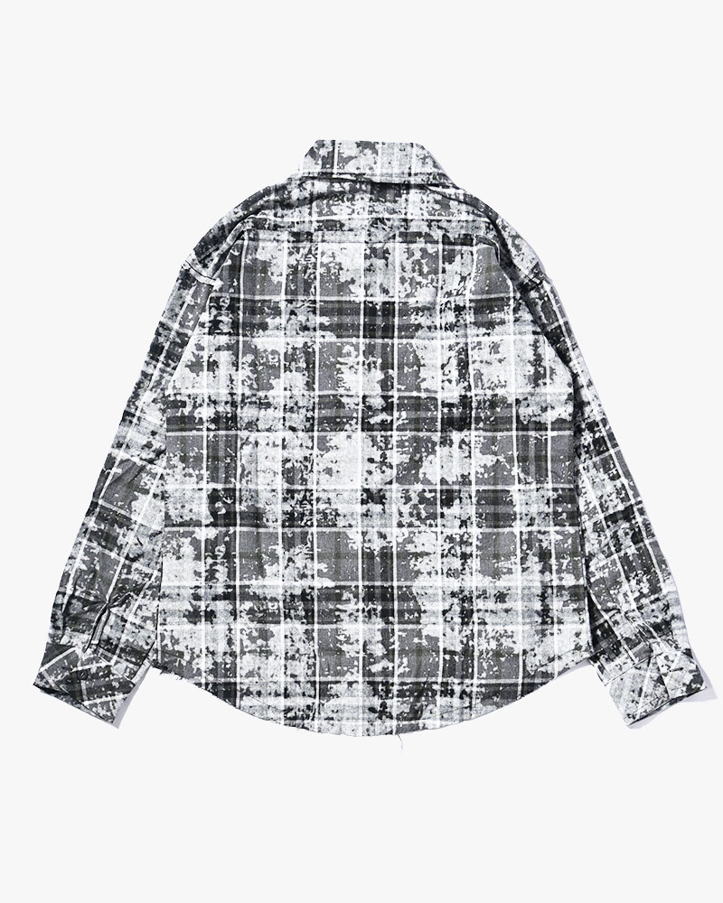 DECADENT CHECK SHIRT -BLACK-