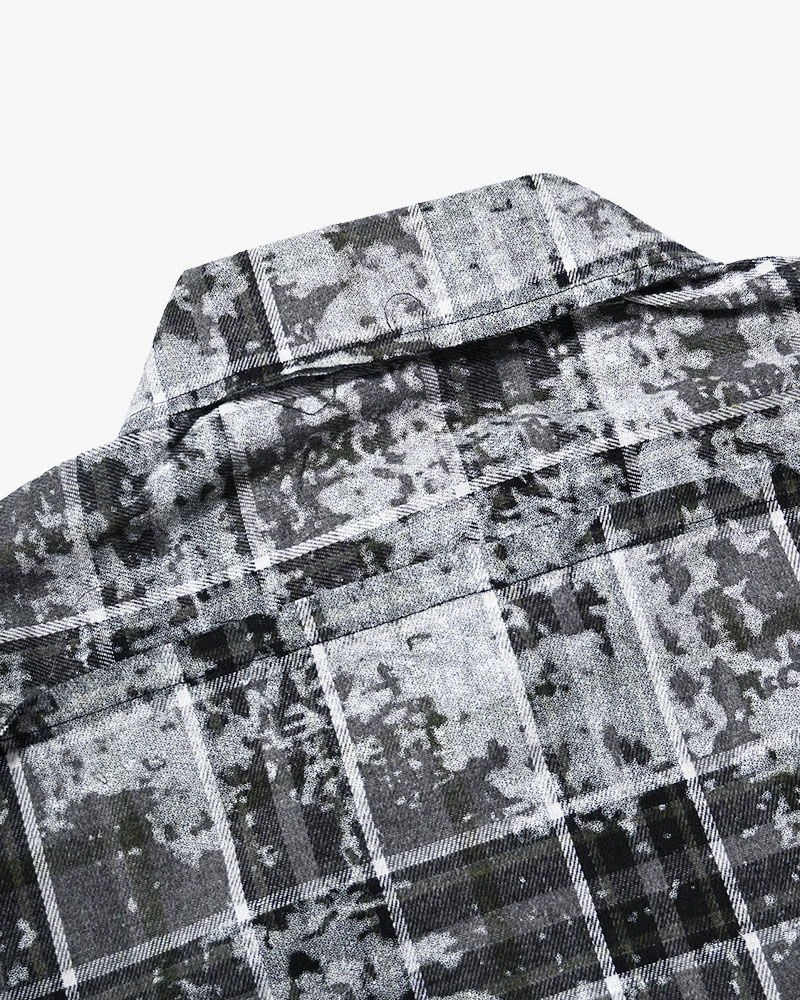 DECADENT CHECK SHIRT -BLACK-