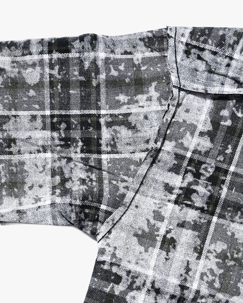 DECADENT CHECK SHIRT -BLACK-