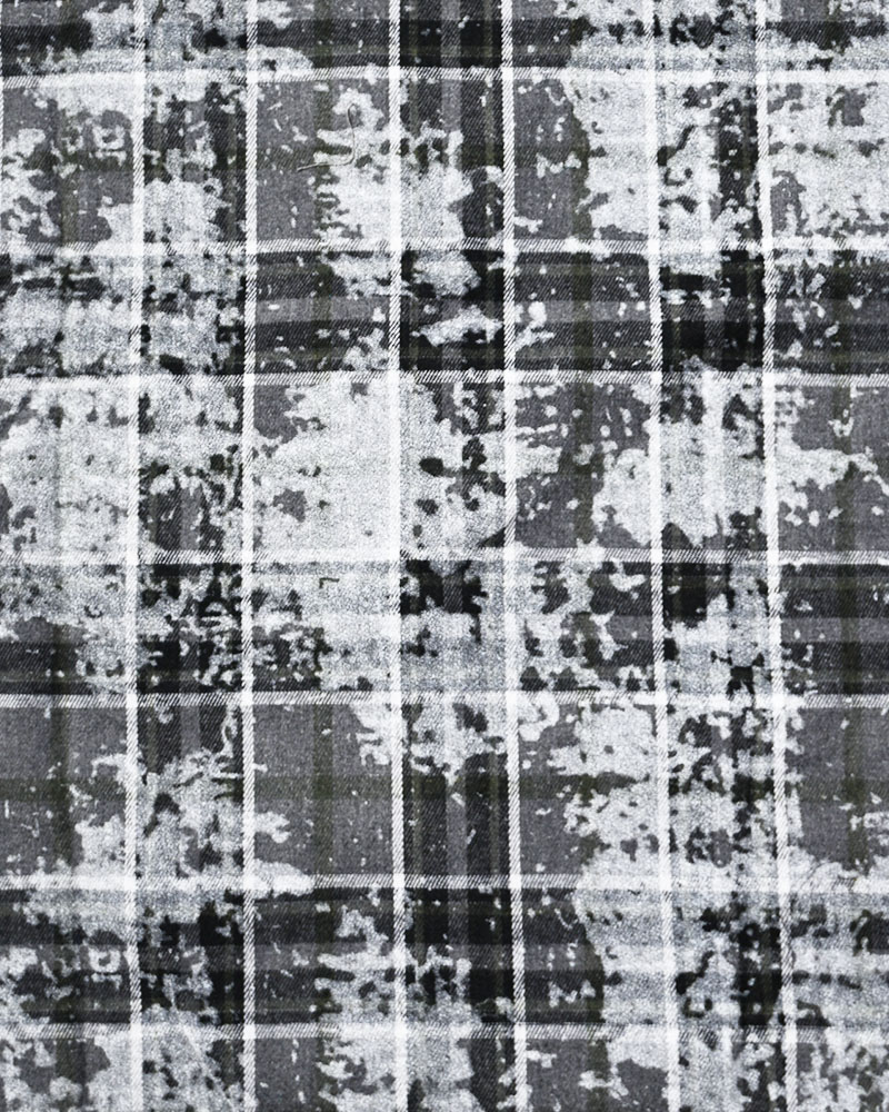 DECADENT CHECK SHIRT -BLACK-