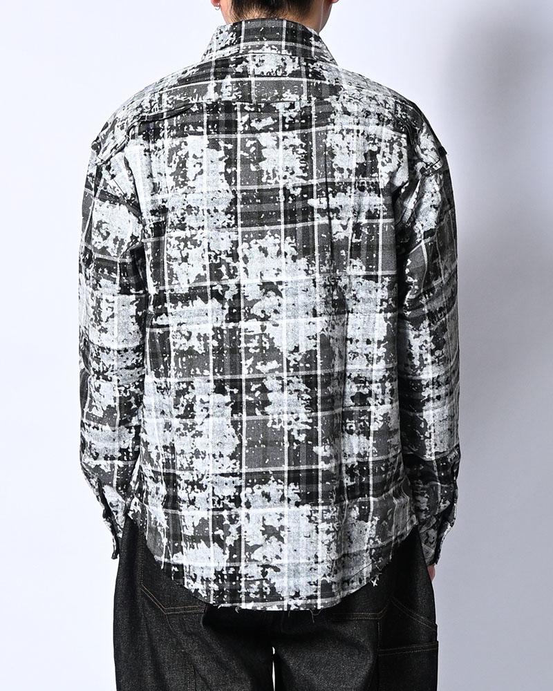DECADENT CHECK SHIRT -BLACK-