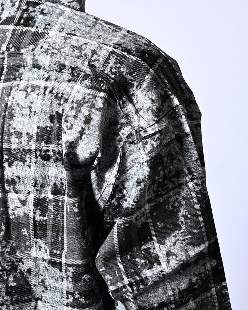 DECADENT CHECK SHIRT -BLACK-