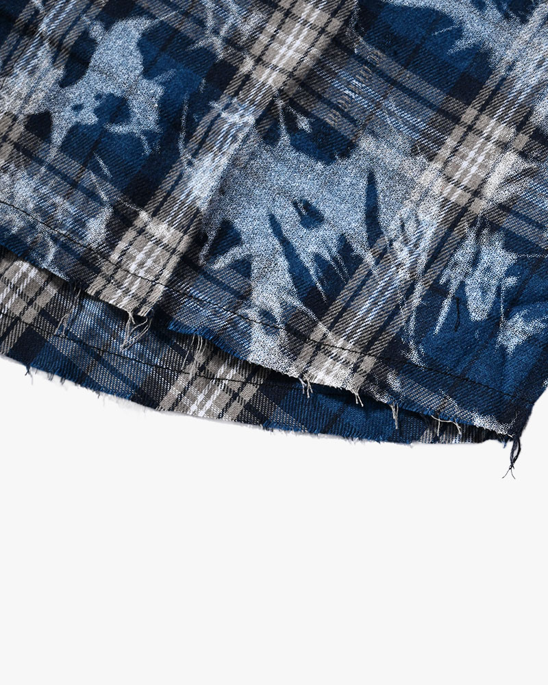 DECADENT CHECK SHIRT -BLUE-